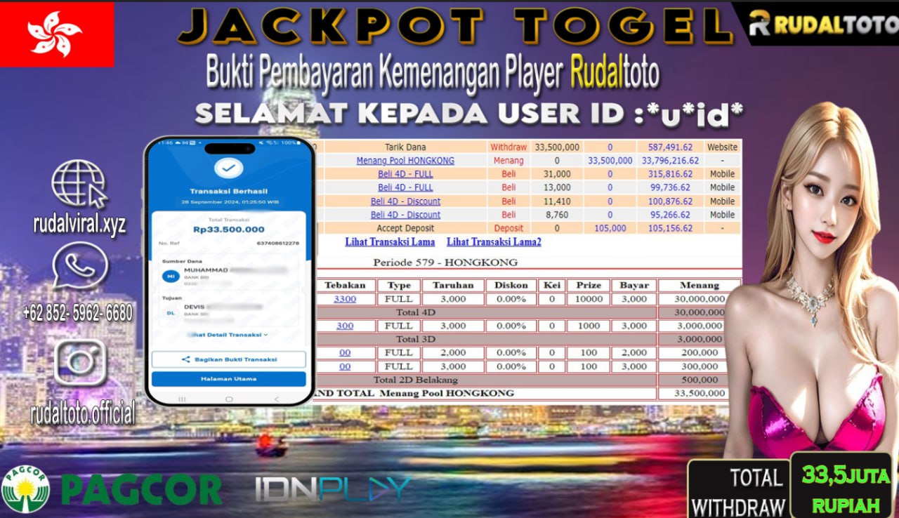 Prediksi Rudaltoto Situs Toto Togel Online